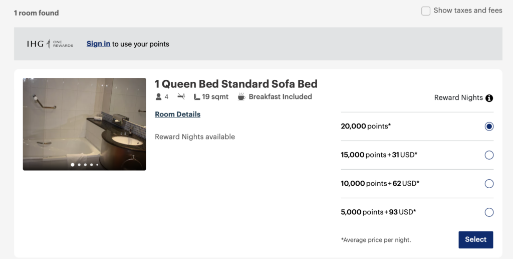 Screenshot of Holiday Inn Express Barcelona 